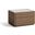 Porto Left Facing Night Stand in Walnut