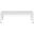 Portofino Aluminum Outdoor Patio Coffee Table In White