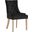 Pose Black Performance Velvet Dining Chair