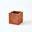 Posh Pencil Cup In Rust