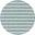 Positano Modern 6' x 6' Rug In Ivory and Aqua