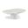 Prato Concrete Indoor and Outdoor Coffee Table In White
