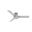 Presto 44 Inch Low Profile Ceiling Fan and Wall Control In Dove Grey