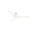 Presto 44 Inch Low Profile Ceiling Fan and Wall Control In Matte White
