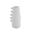 Primitive Porcelain Vase In White