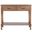 Primrose 2 Drawer Console Table in Brown