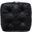 Primrose Floor Pillow in Black