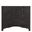 Princeton Chest In Cerused Forest Black and Brushed Bronze