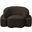 Principessa Boucle Fabric Chair In Brown