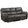 Proctor Power Double Reclining Sofa In Gray
