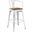 Promenade White Bar Stool EEI-2818-WHI