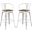 Promenade White Bar Stool Set of 2 EEI-3954-WHI