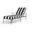 Provence Chaise Lounge in Cabana Classic