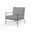 Provence Club Chair in Canvas Granite