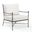 Provence Club Chair in Canvas White