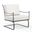 Provence Club Rocker in Canvas White