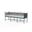 Provence Garden Bench in Canvas Skyline