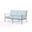 Provence Loveseat in Canvas Skyline