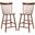 Providence Counter Stool Set of 2 in Walnut