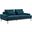Proximity Azure Upholstered Fabric Sofa