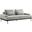Proximity Light Gray Upholstered Fabric Sofa