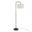 Puck 63 Inch Metal Floor Lamp In Oil Rubbed Bronze and Beige