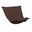 Puff Chair Cover Sterling (Cover Only) In Chocolate