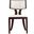 Pulitzer Dining Chair (Set of 2) in Pearl White and Walnut