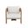 Pylos Lounge Chair In Natural and Louis Cream