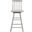 Quai Swivel Counter Stool in Grey