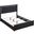 Marceline Queen Bed with LED Headboard Black