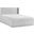Carmel Queen Platform Bed In Gray