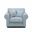 Queensbury Accent Chair In Teal