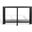 Quigley Rectangle Wood Console Table In Black