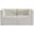 Quincy Velvet 2 Seater Modular Sofa with Arm Support In Cream