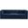 Quincy Velvet 3 Seater Modular Sofa with Arm Support In Navy