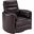 Radius Florence Brown Cordless Power Swivel Glider Recliner
