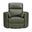Radius Power Swivel Glider Recliner In Lyric Sage