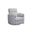 Radius Power Swivel Glider Recliner Set of 2 In Mega Grey