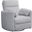 Radius Swivel Power Glider Recliner In Grey