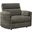 Radius Xl Krypton Extra Wide Power Glider Recliner In Brown