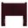 Rael Performance Velvet Twin Headboard In Mulberry