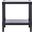 Rafiki Rectangle Accent Table in Black