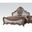 Ragenardus Panel Bed (Vintage Oak) (Queen)