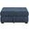Raife Storage Ottoman In Blue
