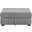 Raife Storage Ottoman In Gray