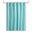 Raina Printed Metallic Shower Curtain In Aqua and Silver