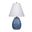 Raindrop Ceramic Table Lamp In Blue