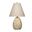 Raindrop Ceramic Table Lamp In Off White