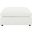 Raleigh Boucle Upholstered Ottoman In Ivory